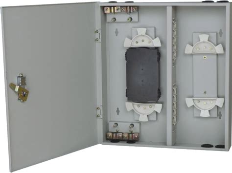 24 port wall mount fiber junction box|wall mounted fiber optic box.